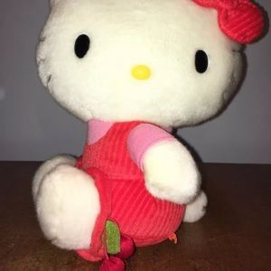 HELLO KITTY VINTAGE cherry plushie 13’